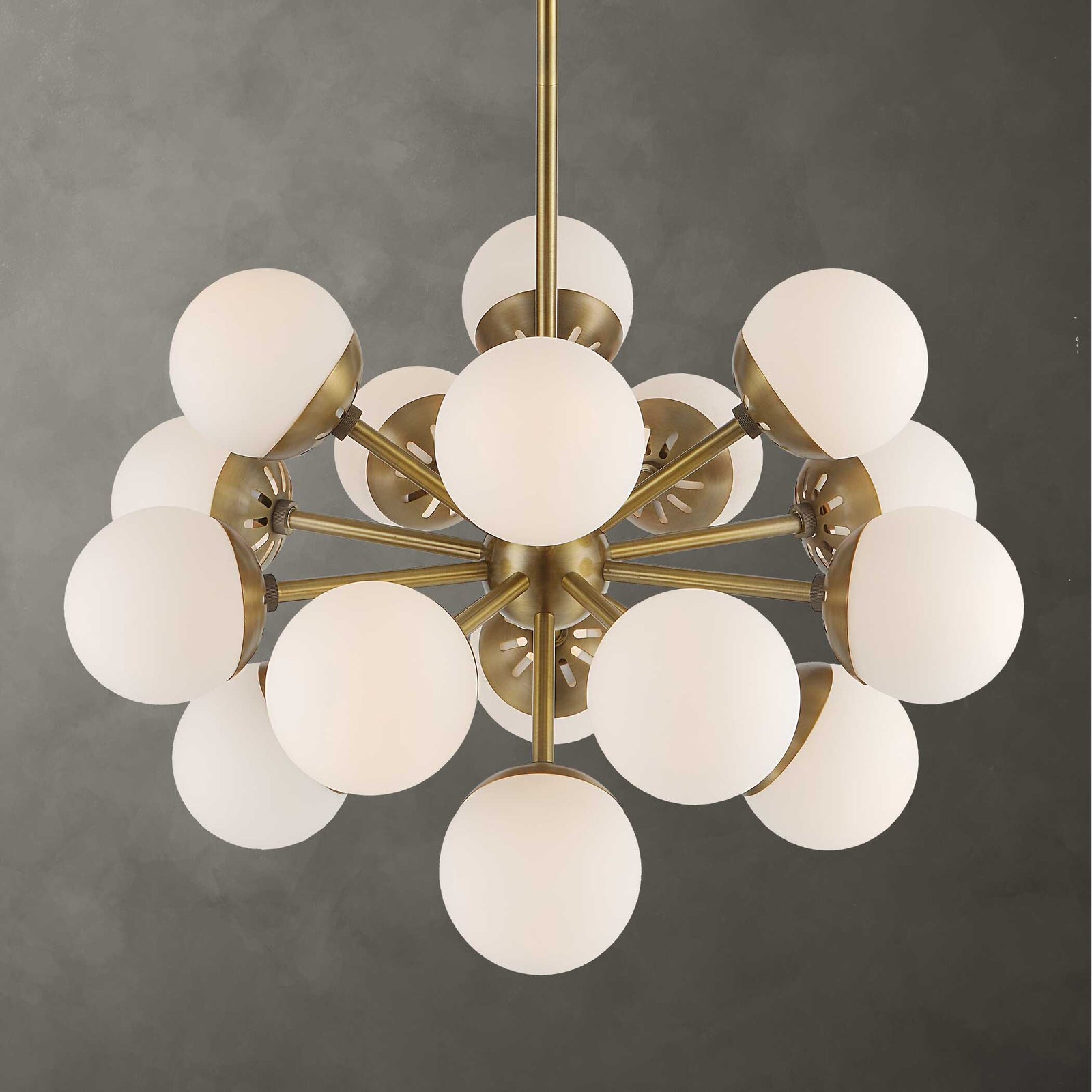 American Home Furniture Uttermost Droplet 16 Light Sputnik Chandelier