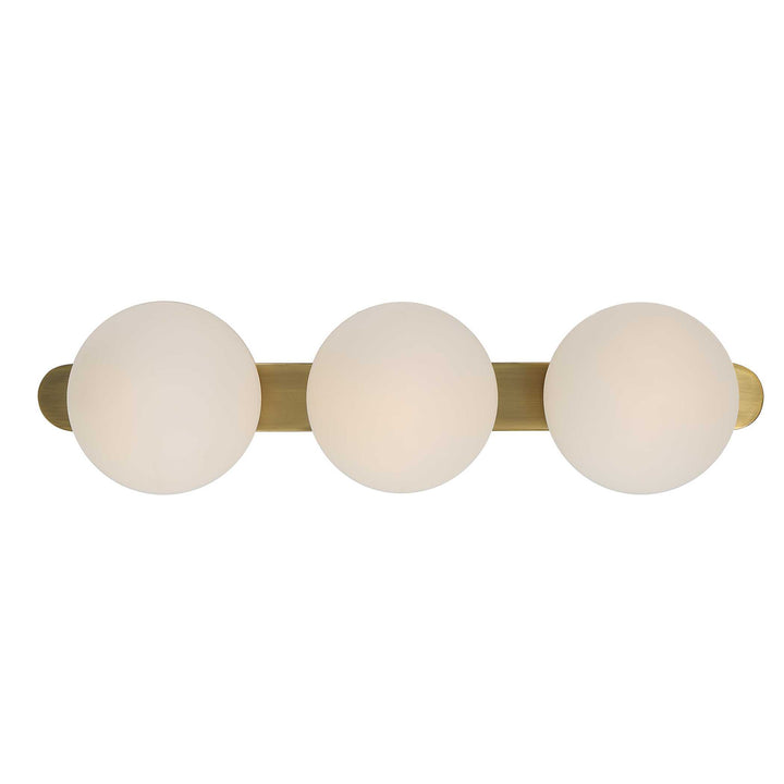 American Home Furniture Uttermost Droplet Mid-Century 3 Light Sconce