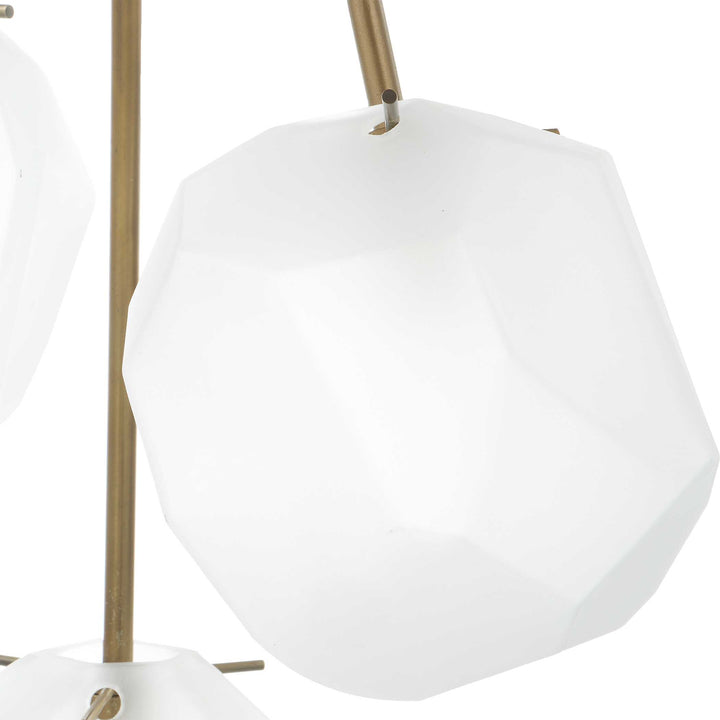 American Home Furniture Uttermost Geodesic 3 Light Pendant