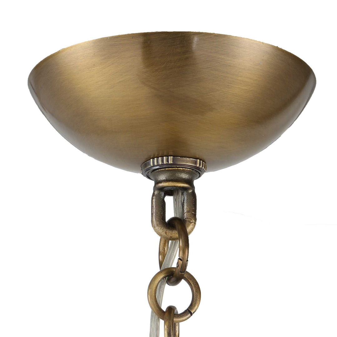 American Home Furniture Uttermost Geodesic 3 Light Pendant