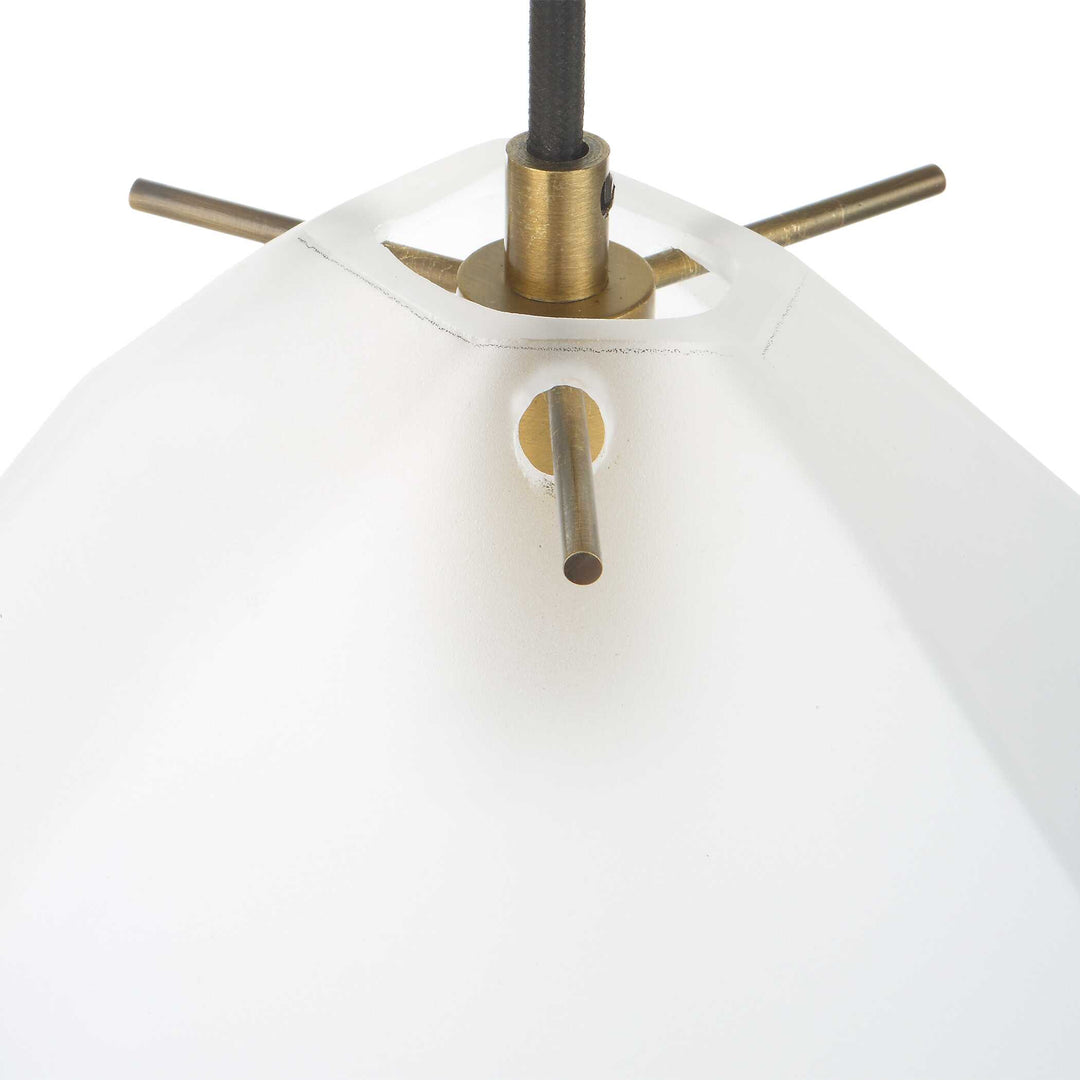 American Home Furniture Uttermost Geodesic 1 Light Mini Pendant