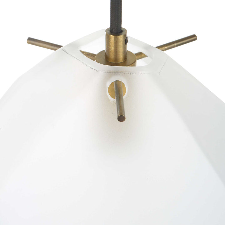 American Home Furniture Uttermost Geodesic 1 Light Mini Pendant