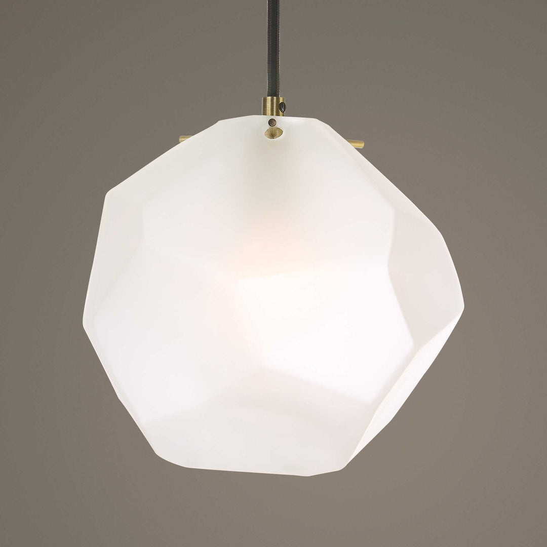 American Home Furniture Uttermost Geodesic 1 Light Mini Pendant