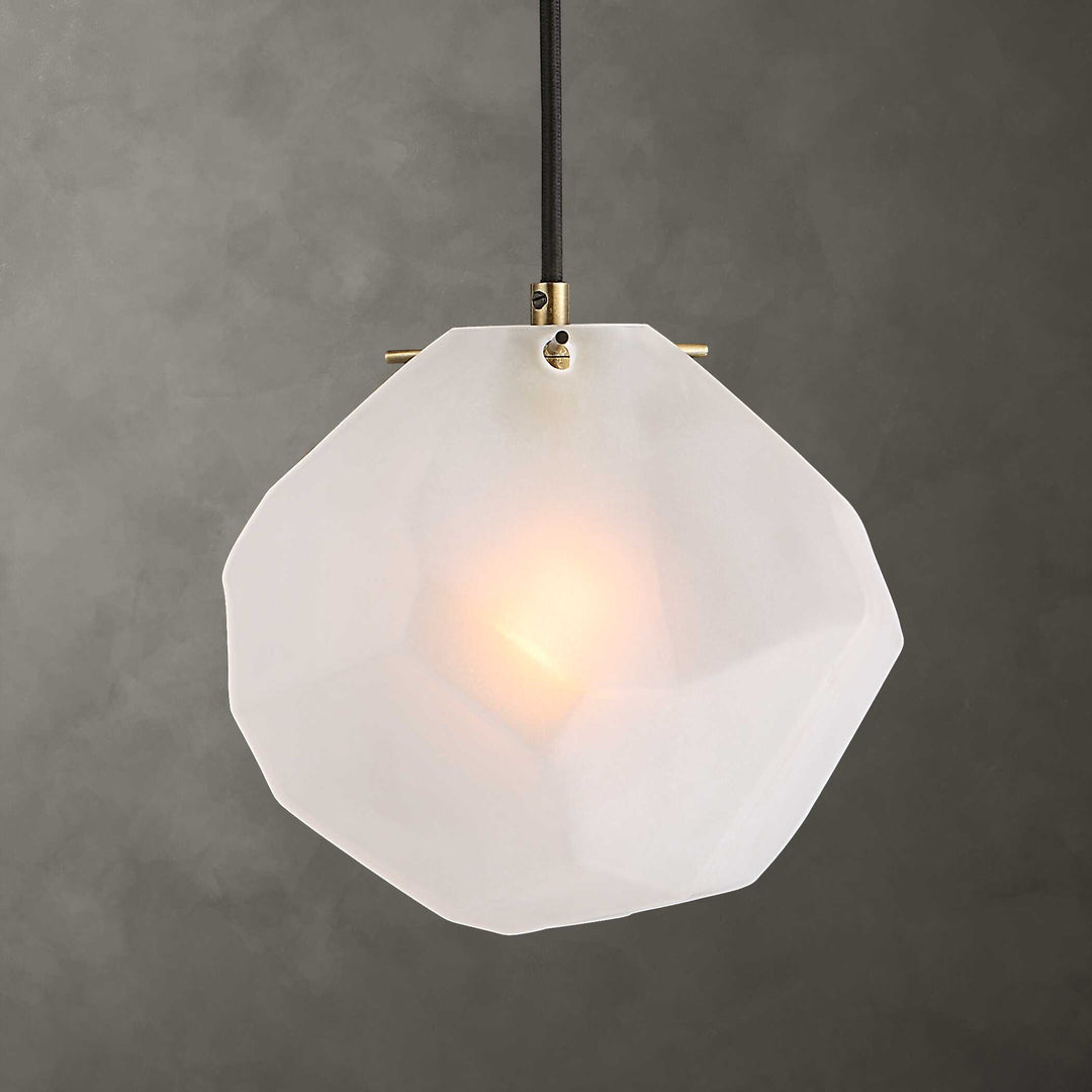 American Home Furniture Uttermost Geodesic 1 Light Mini Pendant