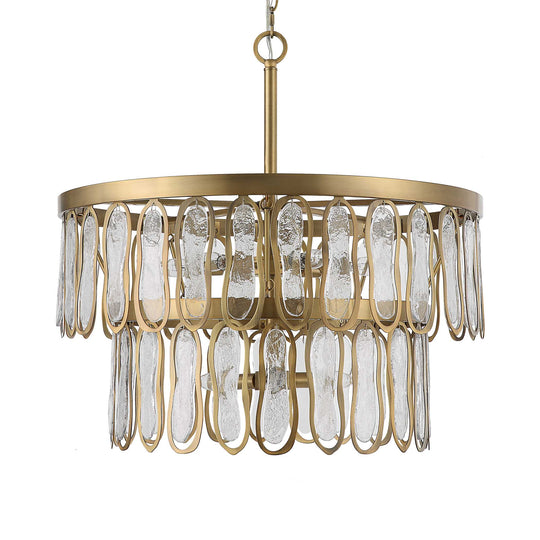 American Home Furniture Uttermost Aurelie 9 Light Round Pendant
