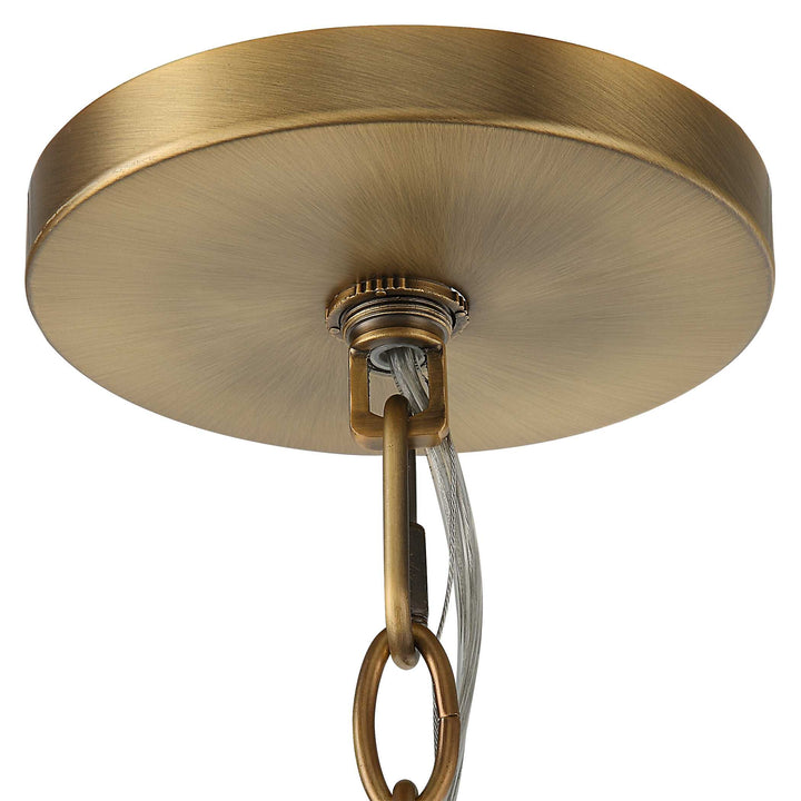 American Home Furniture Uttermost Aurelie 9 Light Round Pendant