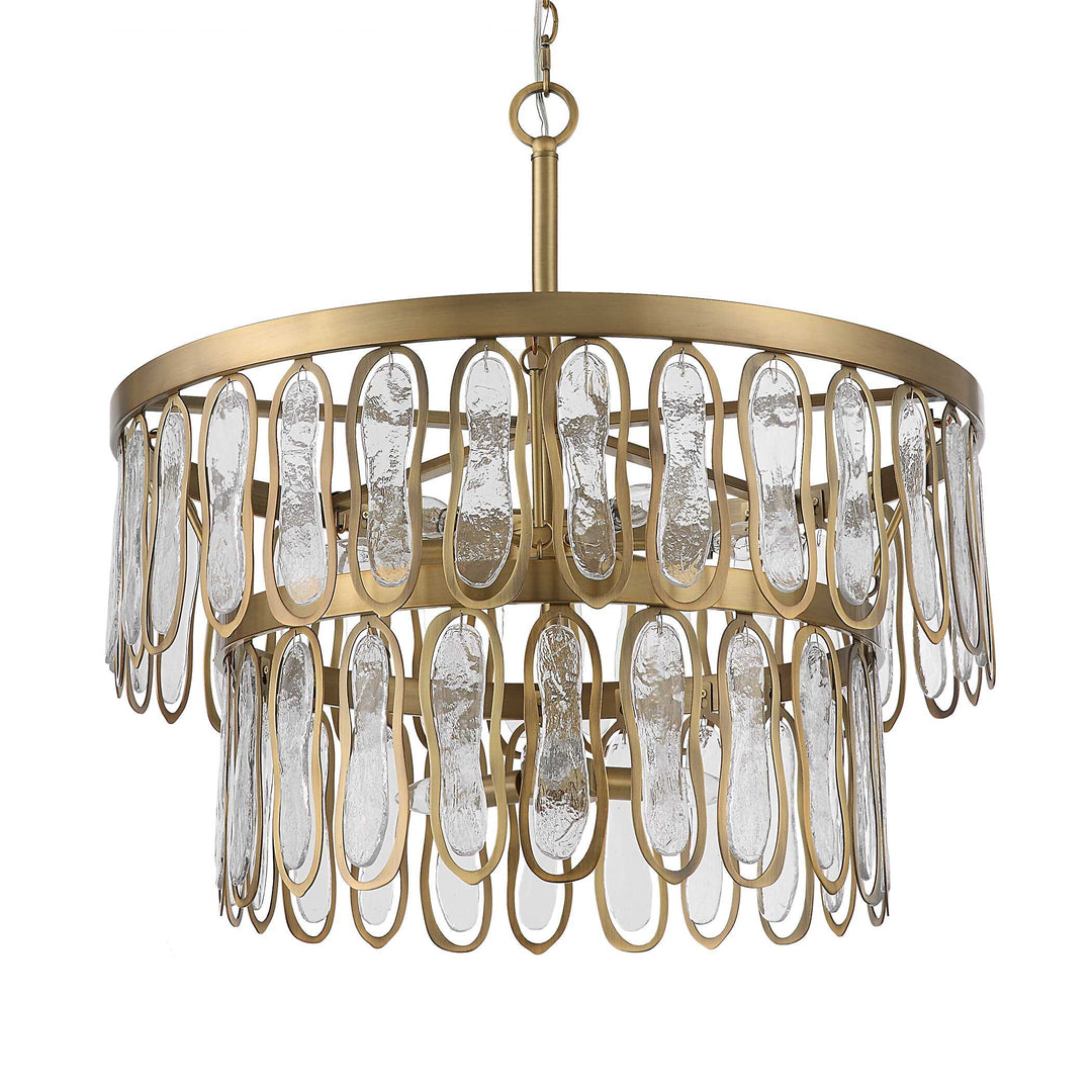 American Home Furniture Uttermost Aurelie 9 Light Round Pendant