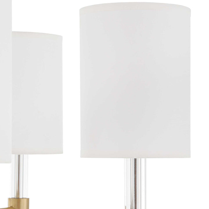 American Home Furniture Uttermost Welkin 6 Light Modern Chandelier