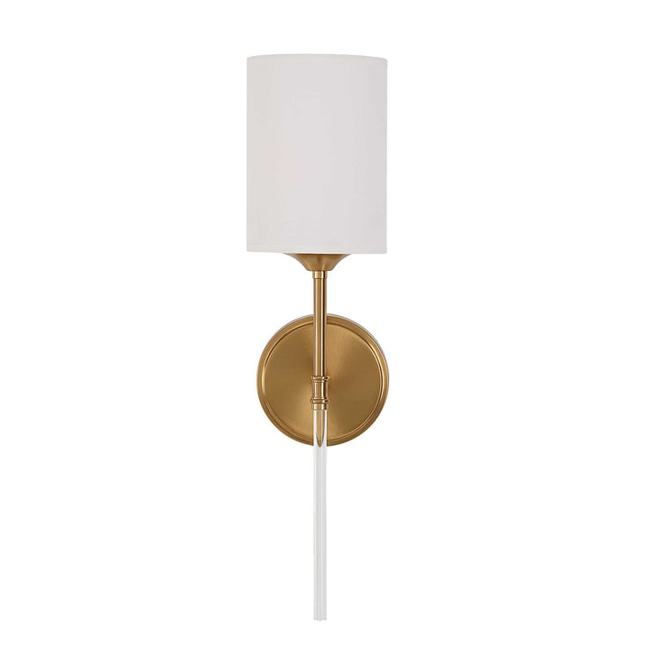 American Home Furniture Uttermost Awyr 1 Light Brass Sconce