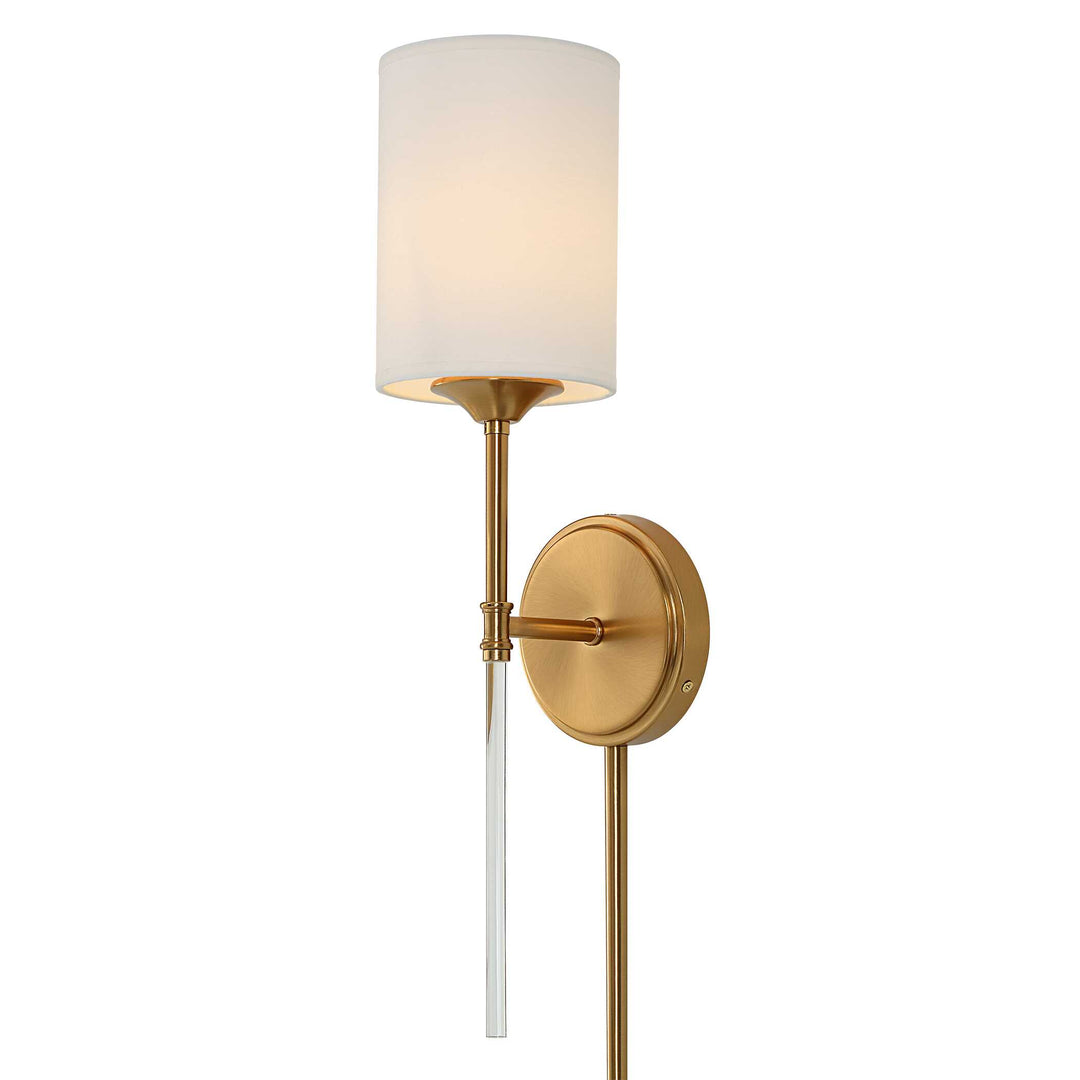 American Home Furniture Uttermost Awyr 1 Light Brass Sconce
