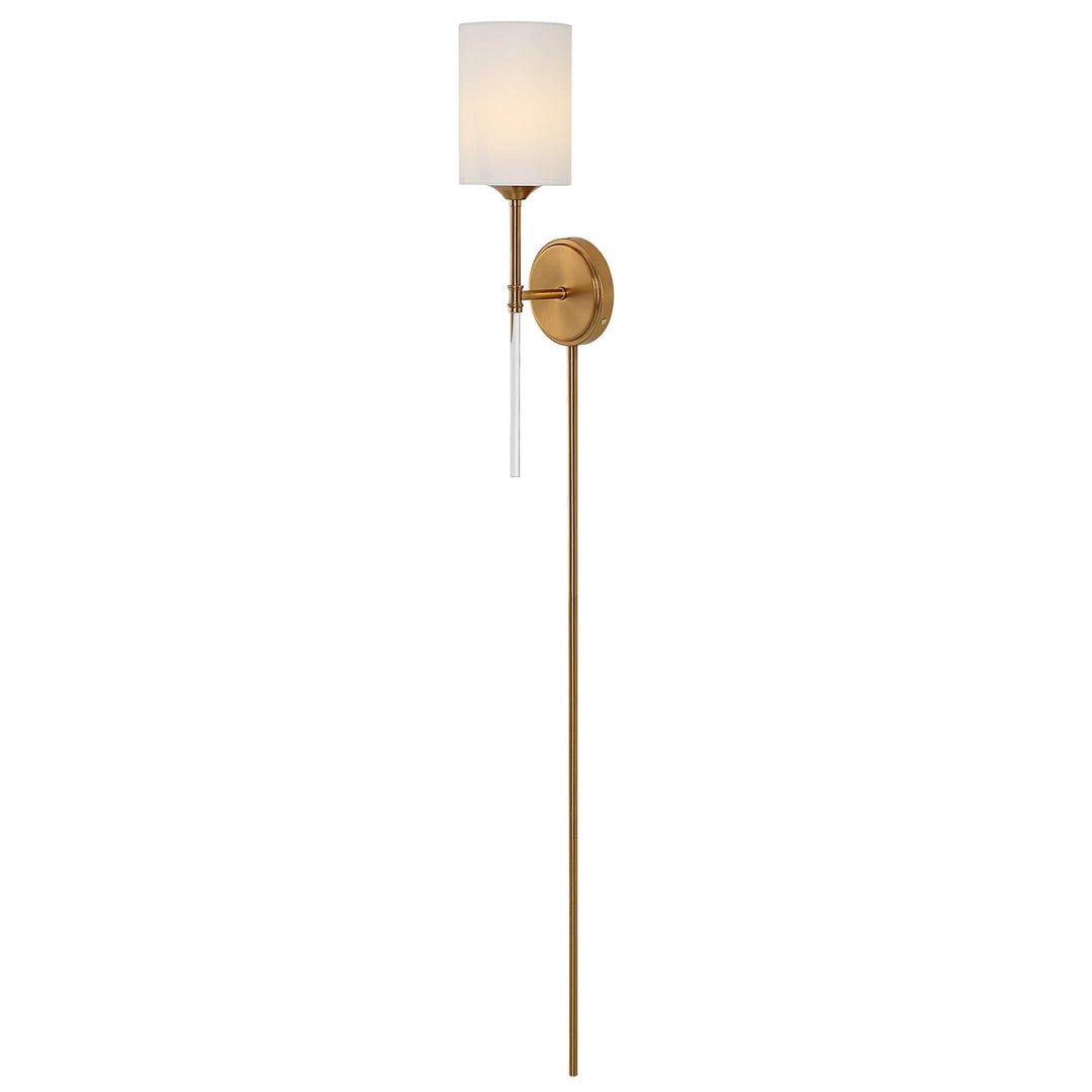 American Home Furniture Uttermost Awyr 1 Light Brass Sconce