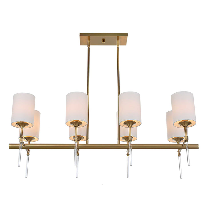 American Home Furniture Uttermost Awyr 8 Light Linear Chandelier