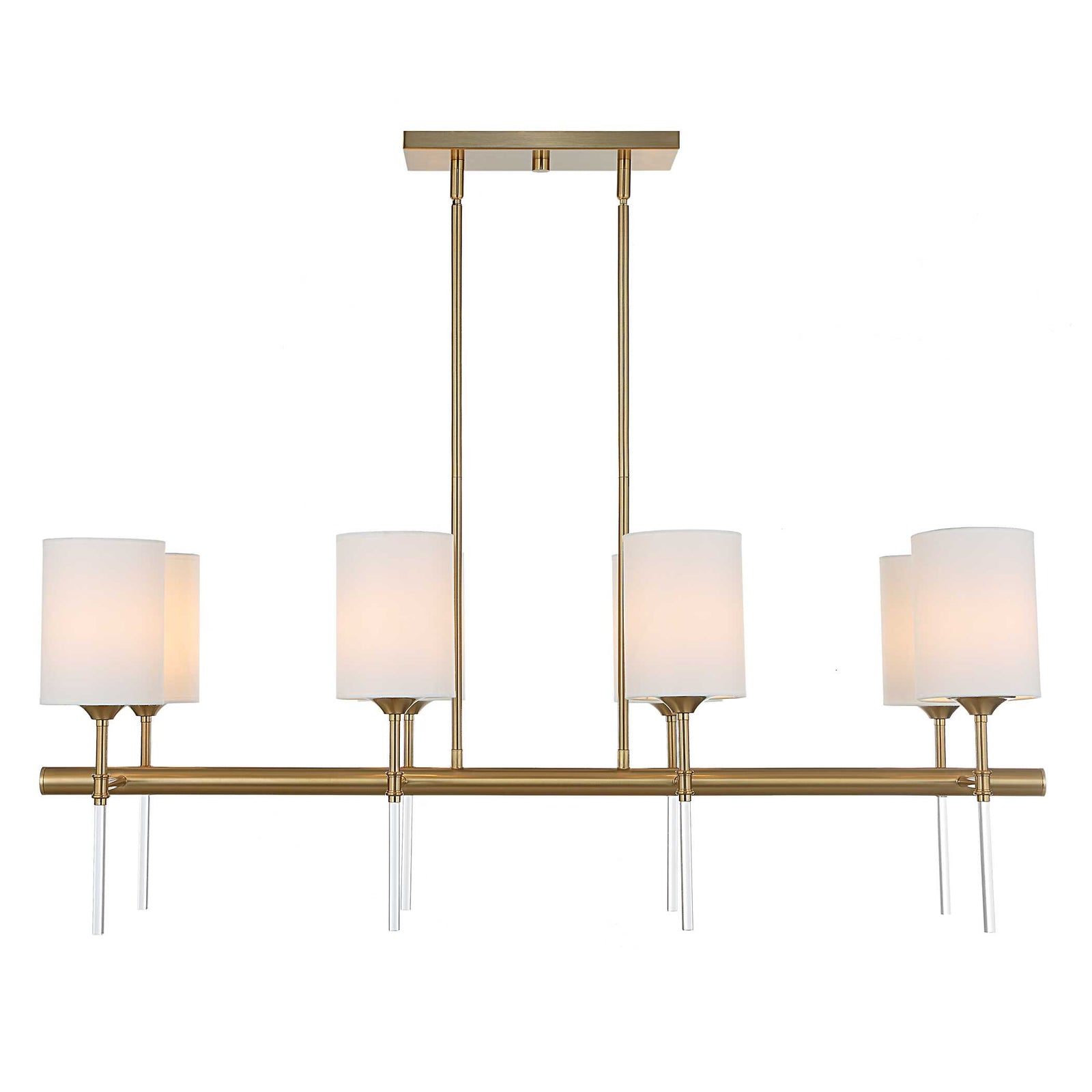 American Home Furniture Uttermost Awyr 8 Light Linear Chandelier