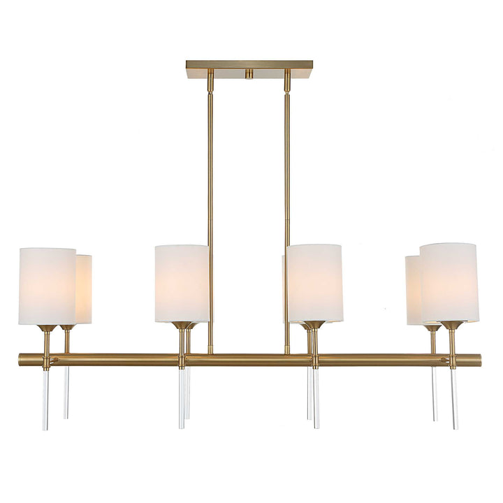 American Home Furniture Uttermost Awyr 8 Light Linear Chandelier