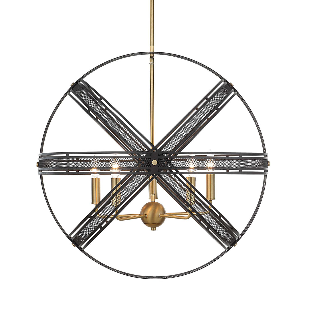 American Home Furniture Uttermost Spherical 5 Light Pendant