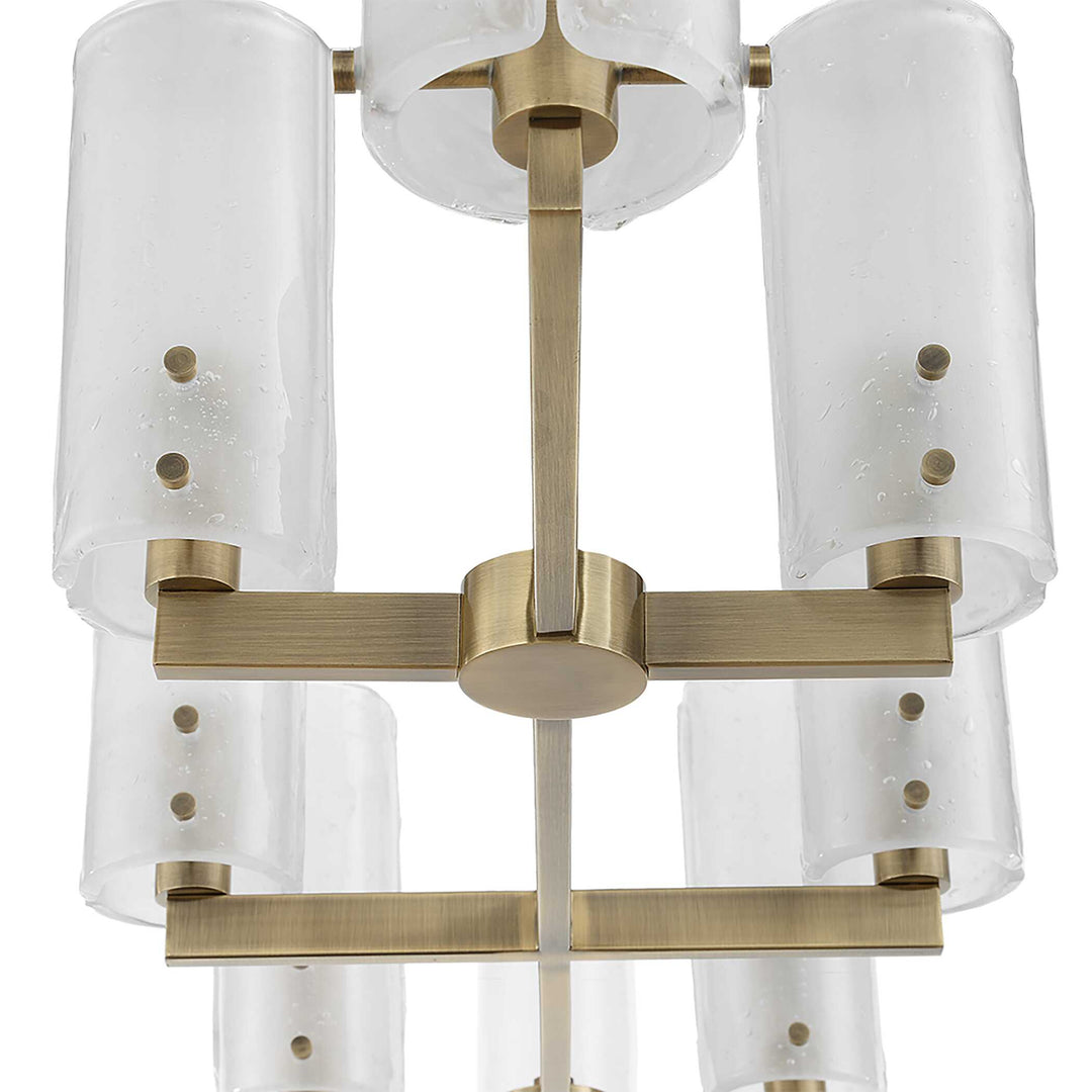 American Home Furniture Uttermost Mistie 8 Light Linear Chandelier