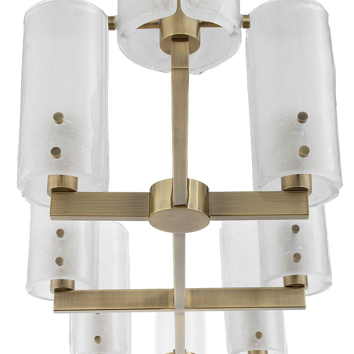 American Home Furniture Uttermost Mistie 8 Light Linear Chandelier
