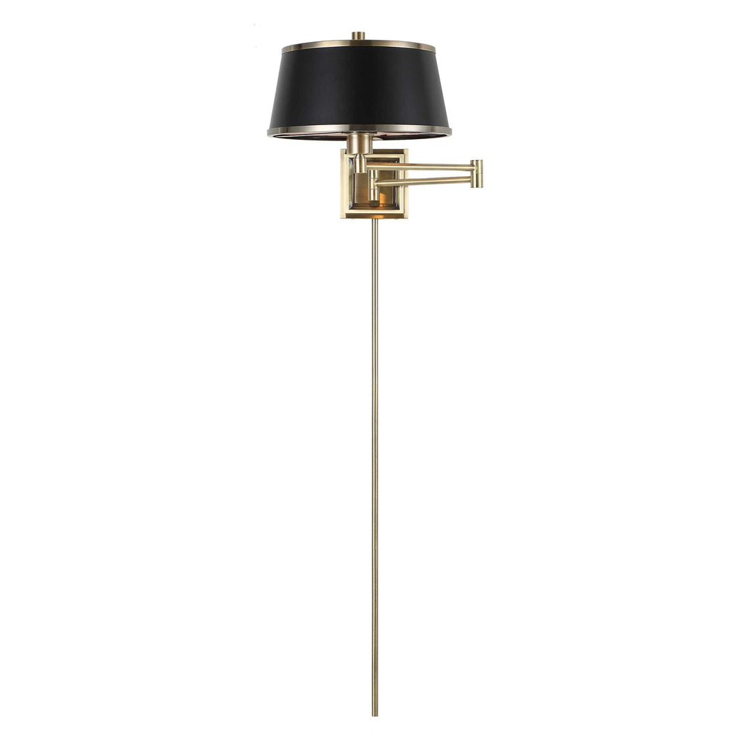 American Home Furniture Uttermost Newmarket 1 Light Brass Sconce