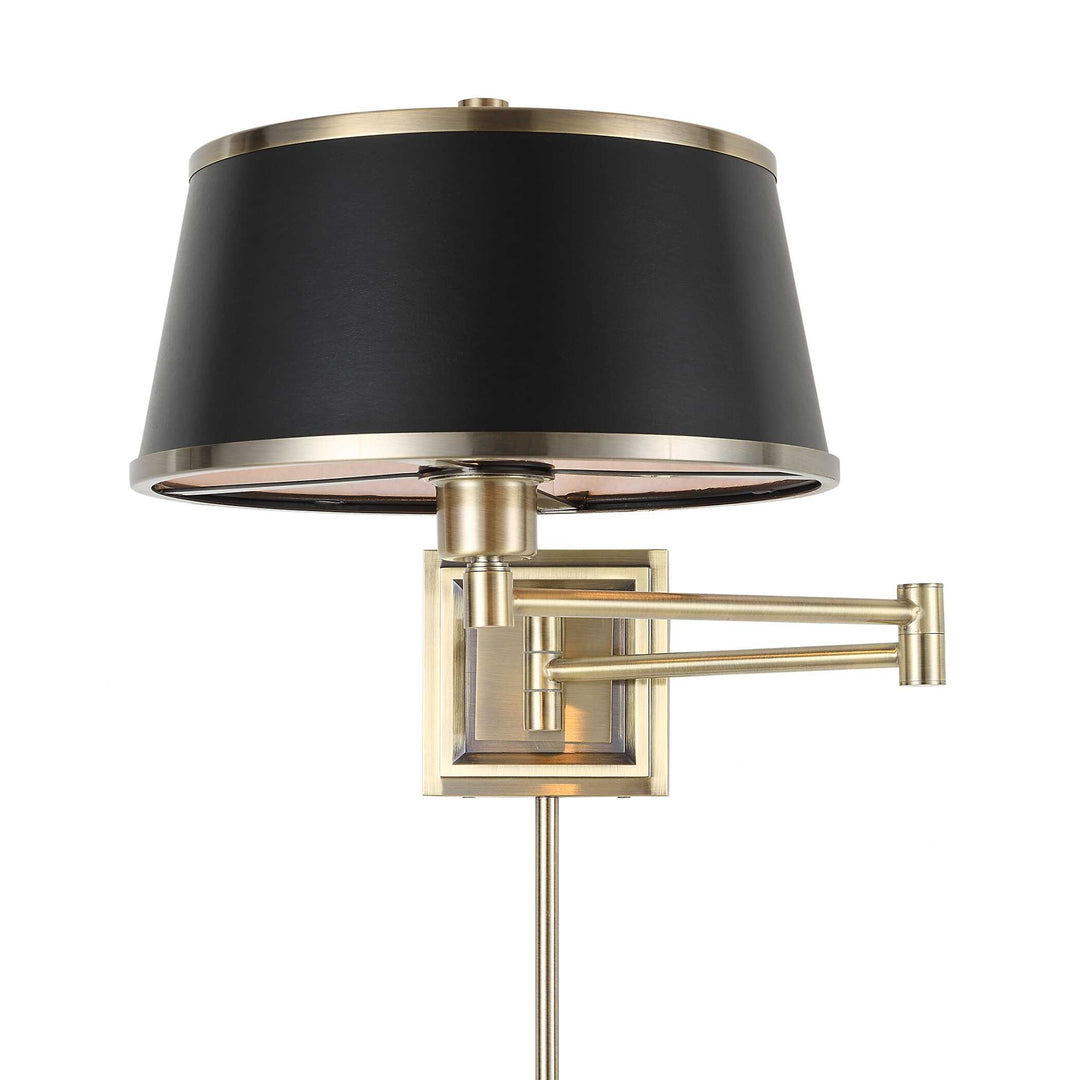 American Home Furniture Uttermost Newmarket 1 Light Brass Sconce