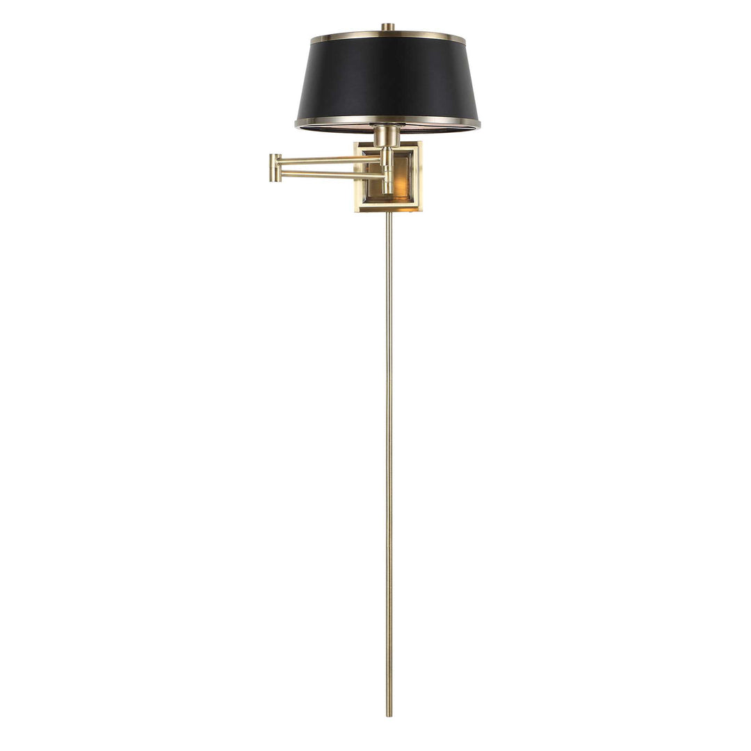 American Home Furniture Uttermost Newmarket 1 Light Brass Sconce