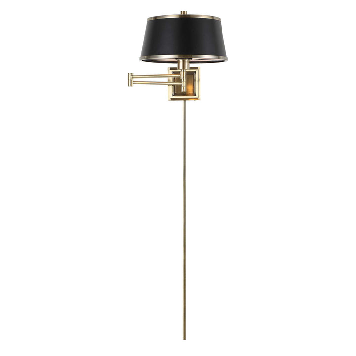 American Home Furniture Uttermost Newmarket 1 Light Brass Sconce