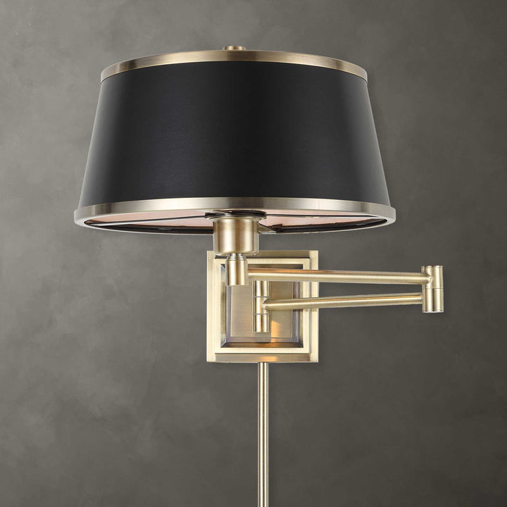 American Home Furniture Uttermost Newmarket 1 Light Brass Sconce