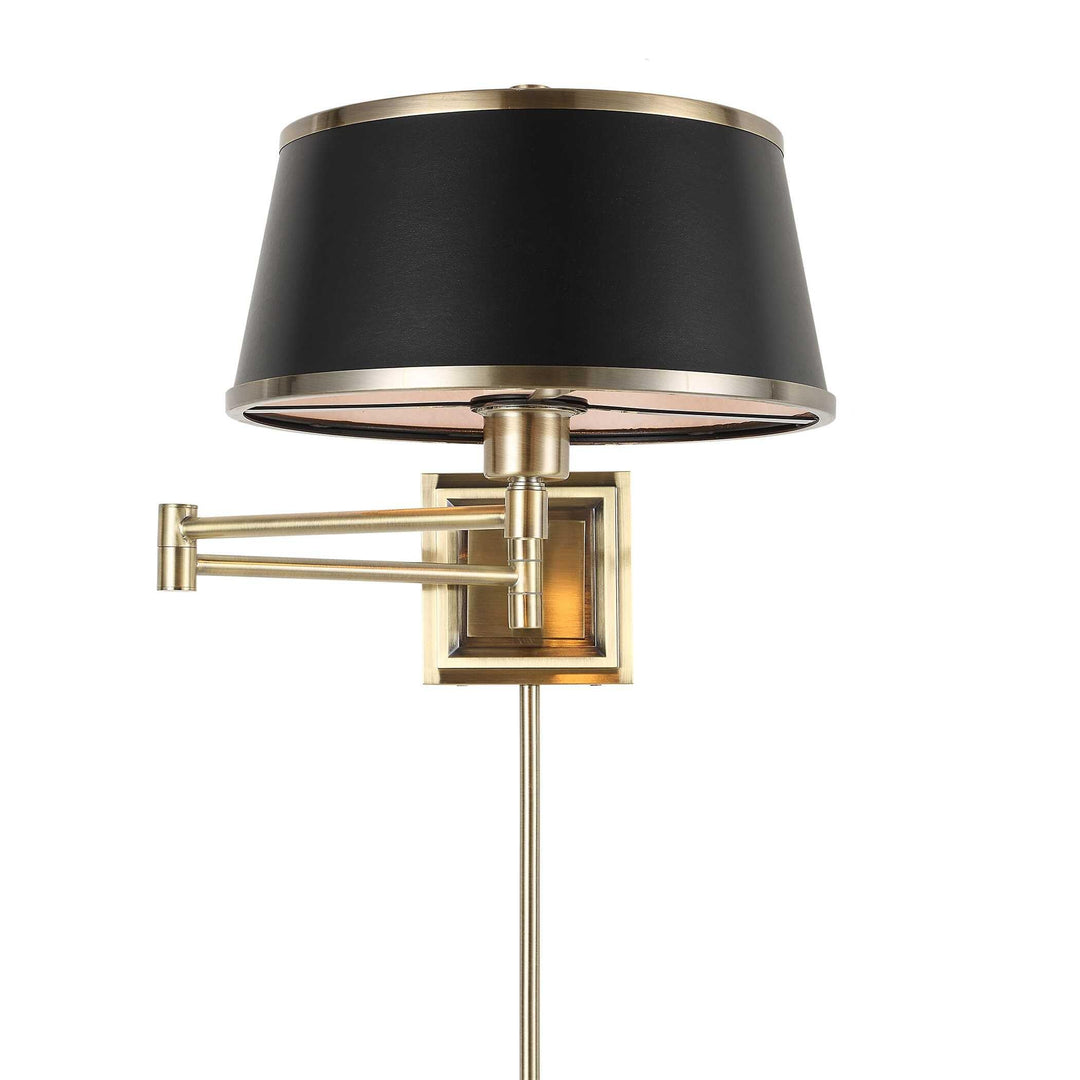 Newmarket 1 Light Brass Sconce - AmericanHomeFurniture