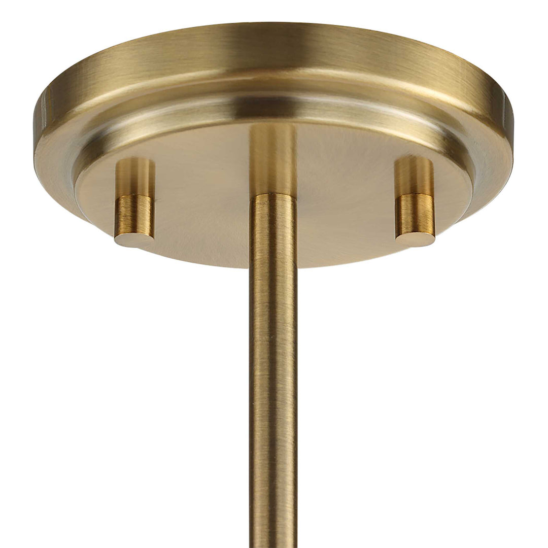 American Home Furniture Uttermost Cret 12 Light Brass Chandelier