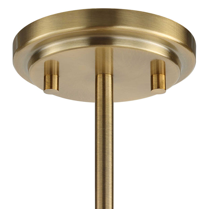 American Home Furniture Uttermost Cret 12 Light Brass Chandelier
