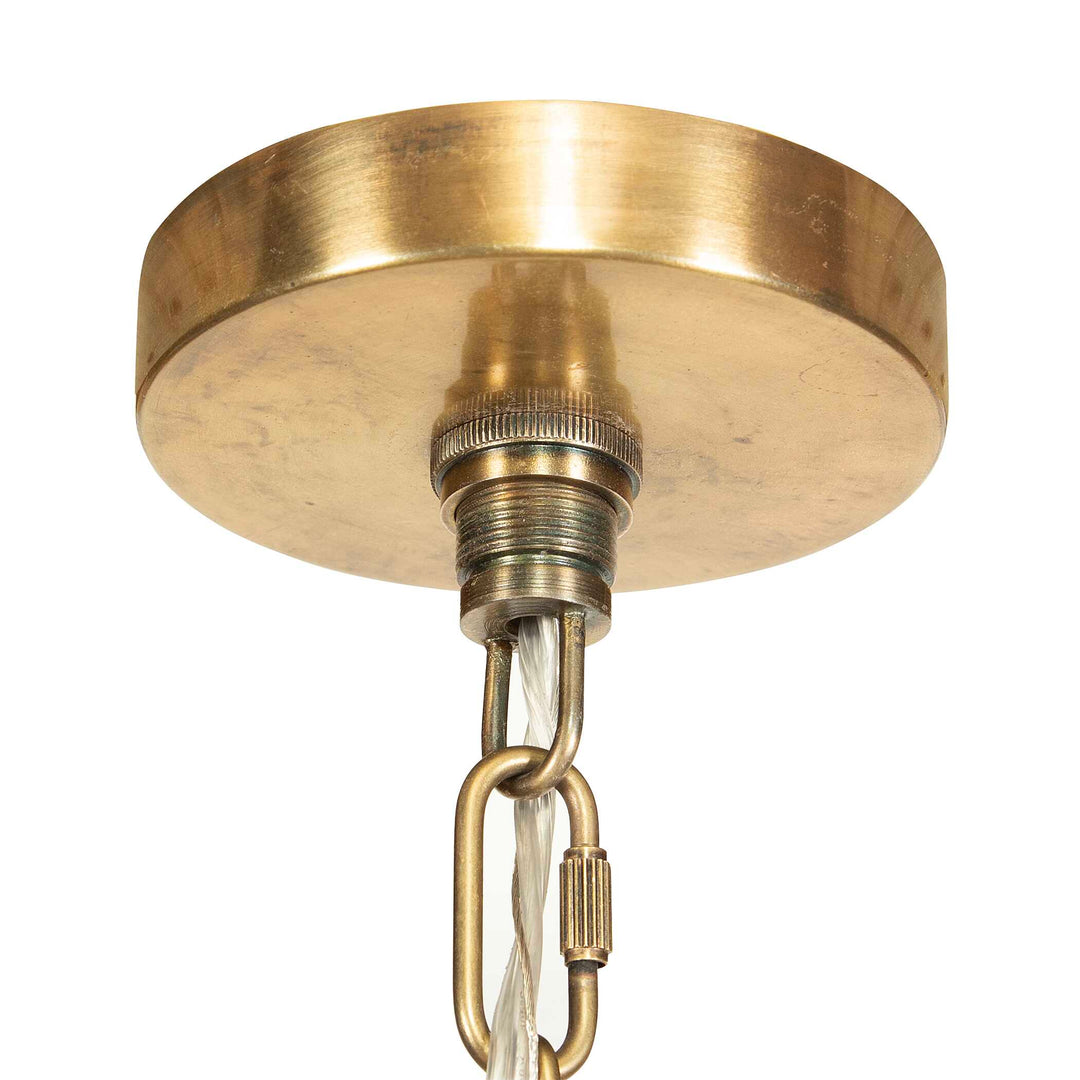 American Home Furniture Uttermost Kauri 1 Light Wooden Bead Pendant