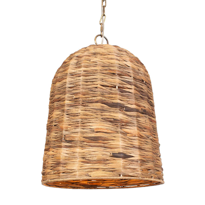 American Home Furniture Uttermost Rotorua 1 Light Sea Grass Pendant