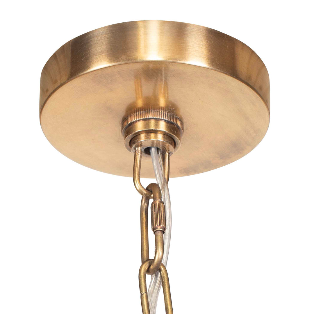 American Home Furniture Uttermost Rotorua 1 Light Sea Grass Pendant