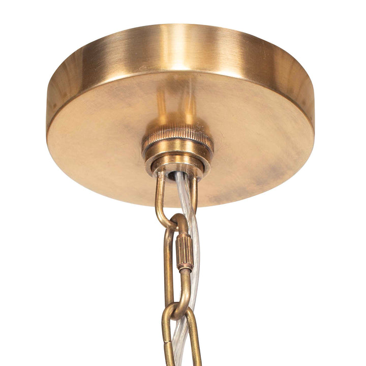 American Home Furniture Uttermost Rotorua 1 Light Sea Grass Pendant