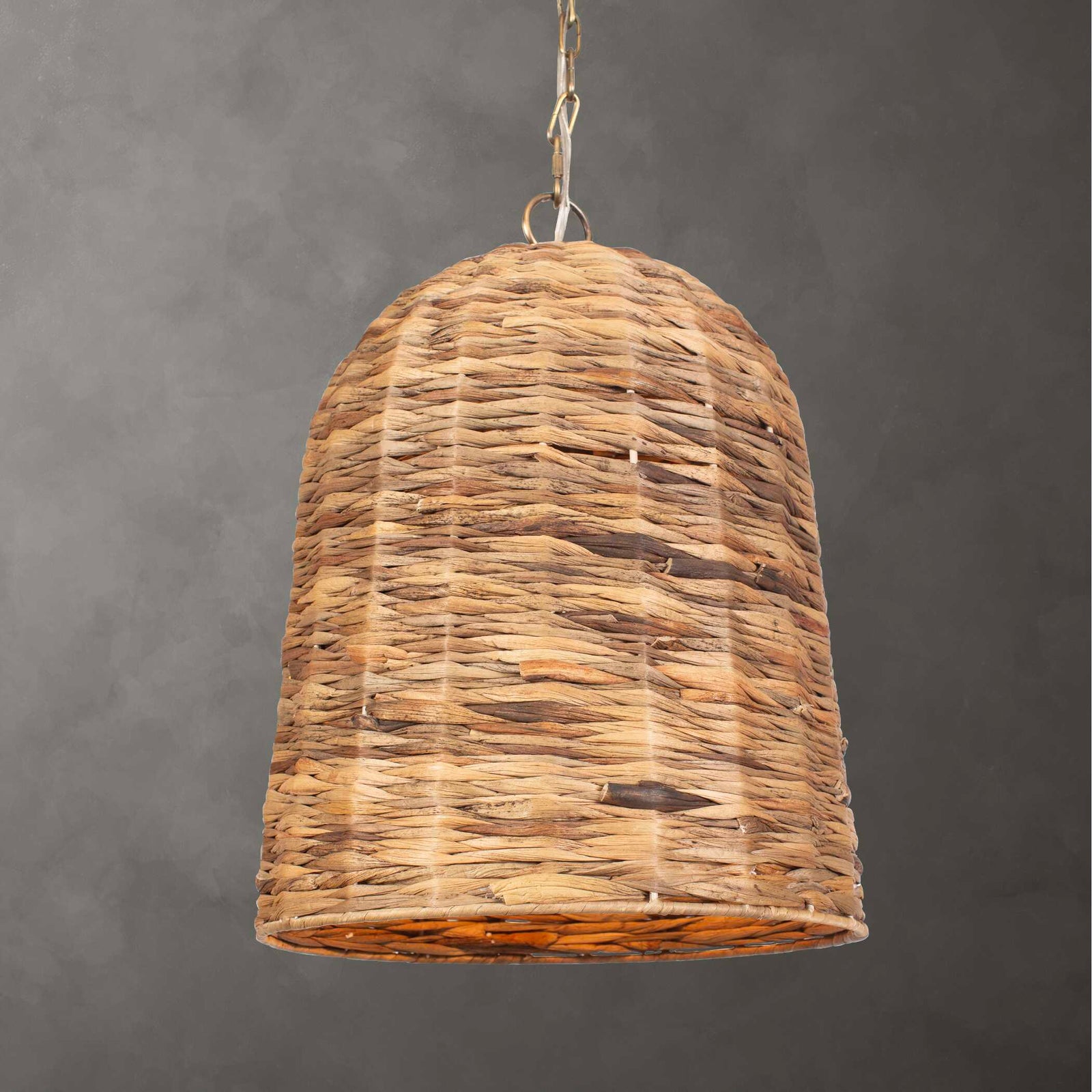 American Home Furniture Uttermost Rotorua 1 Light Sea Grass Pendant
