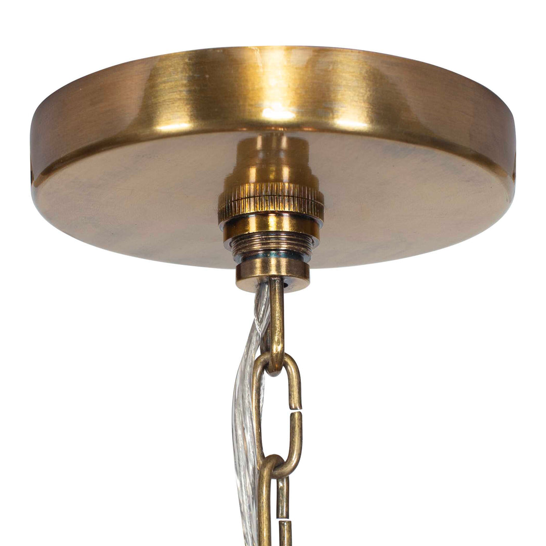 American Home Furniture Uttermost Water Hyacinth 4 Light Woven Pendant