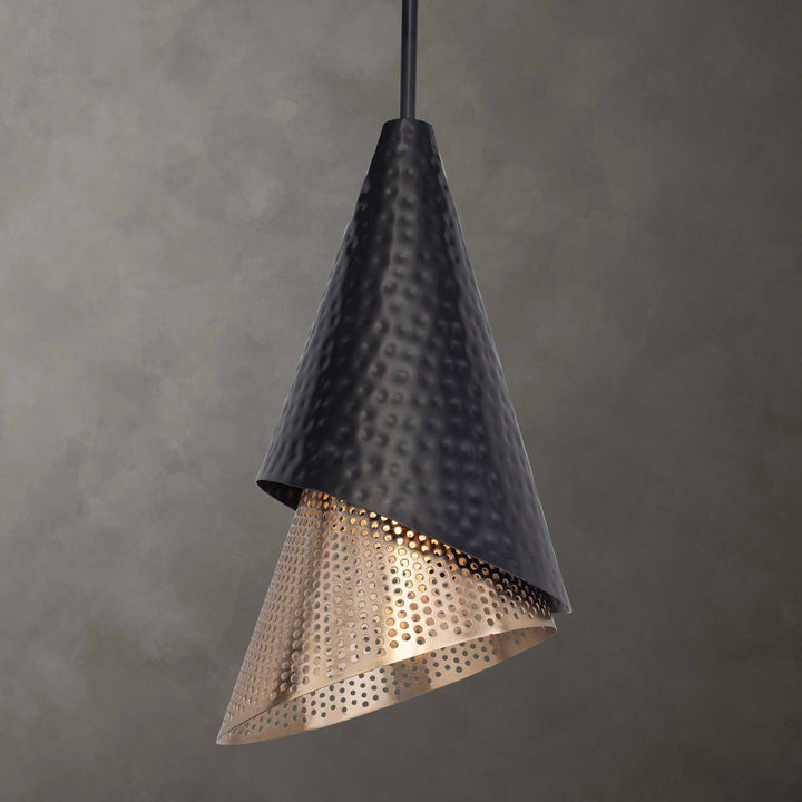 American Home Furniture Uttermost Apollo 1 Light Mini Pendant