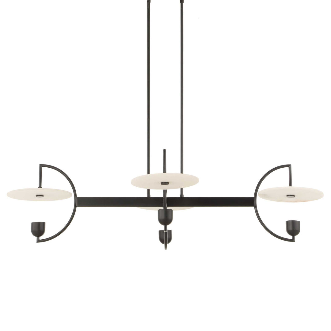Kyoto 4 Light Linear Led Chandelier