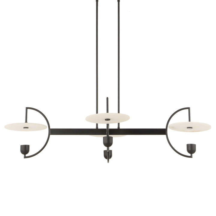 Kyoto 4 Light Linear Led Chandelier