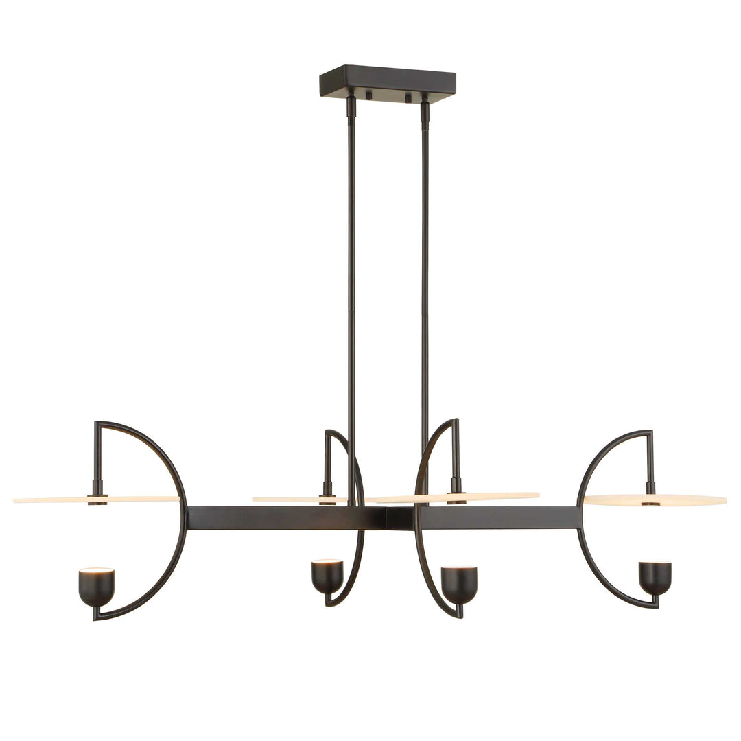 Kyoto 4 Light Linear Led Chandelier