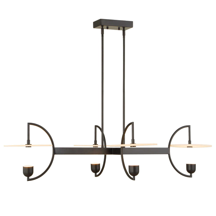 Kyoto 4 Light Linear Led Chandelier