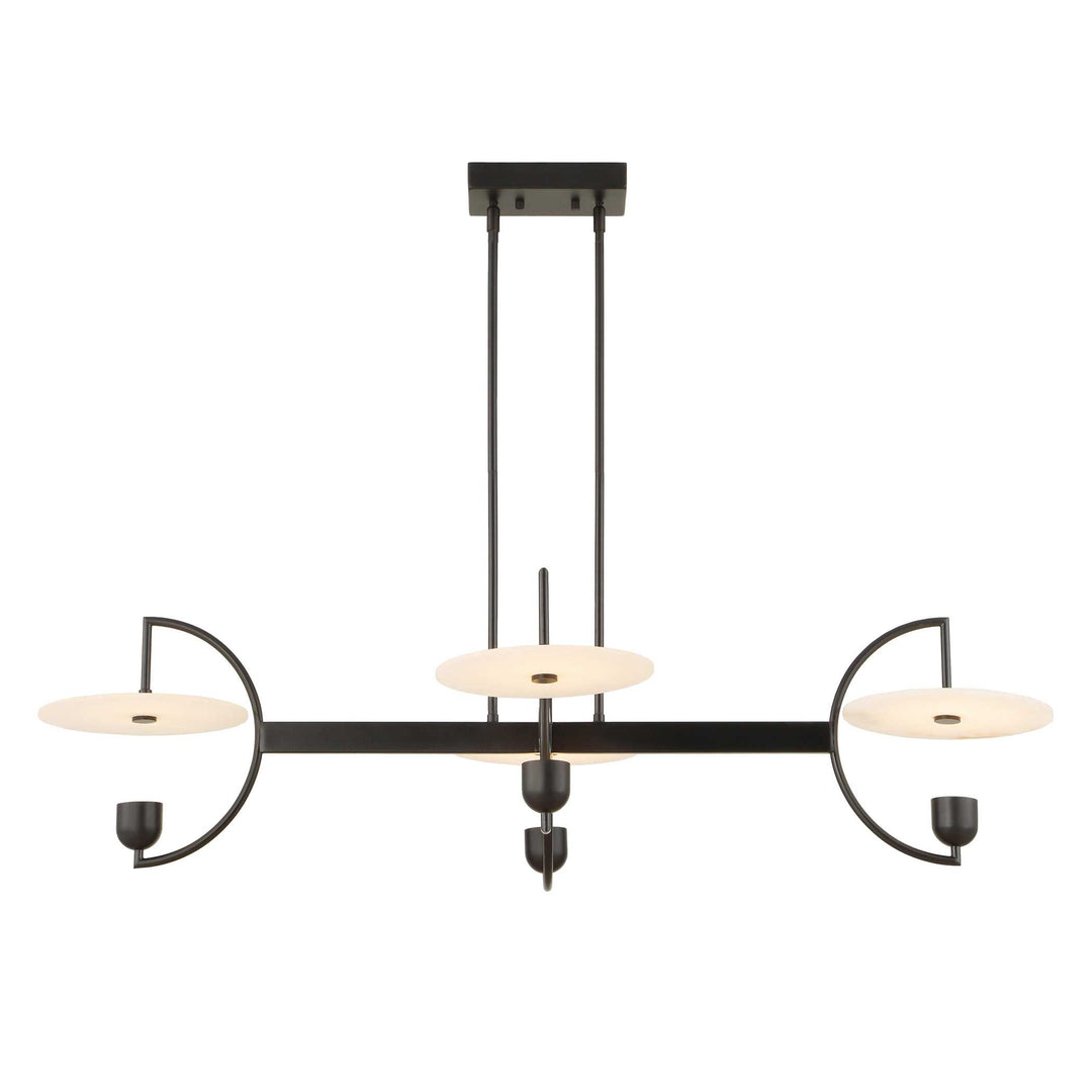 Kyoto 4 Light Linear Led Chandelier
