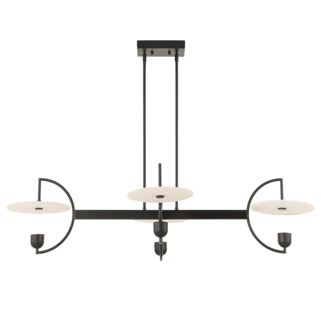 Kyoto 4 Light Linear Led Chandelier