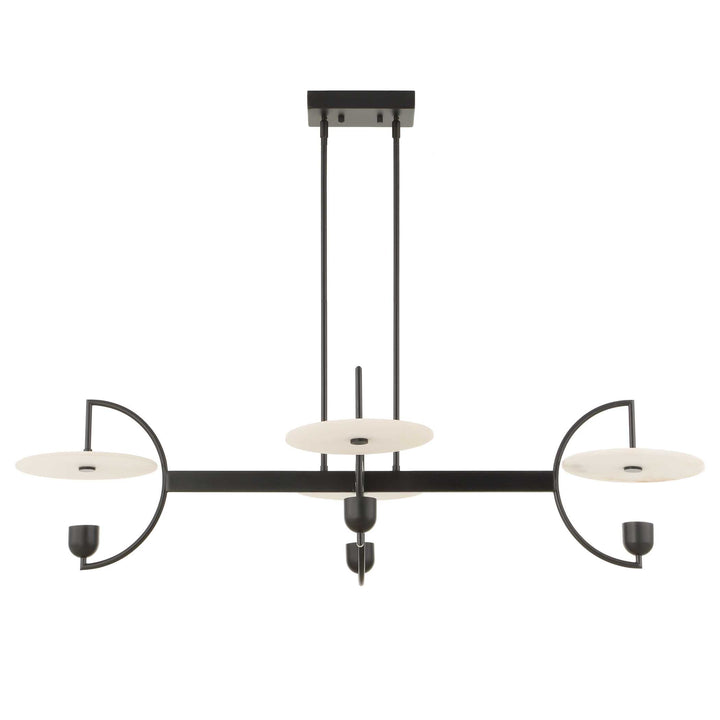 Kyoto 4 Light Linear Led Chandelier