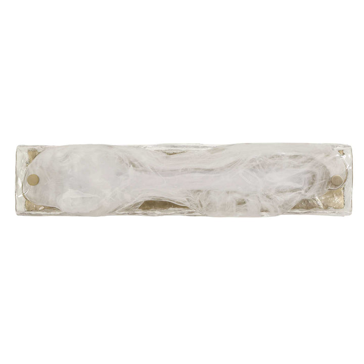 Taffy 1 Light Led Swirl Glass Sconce