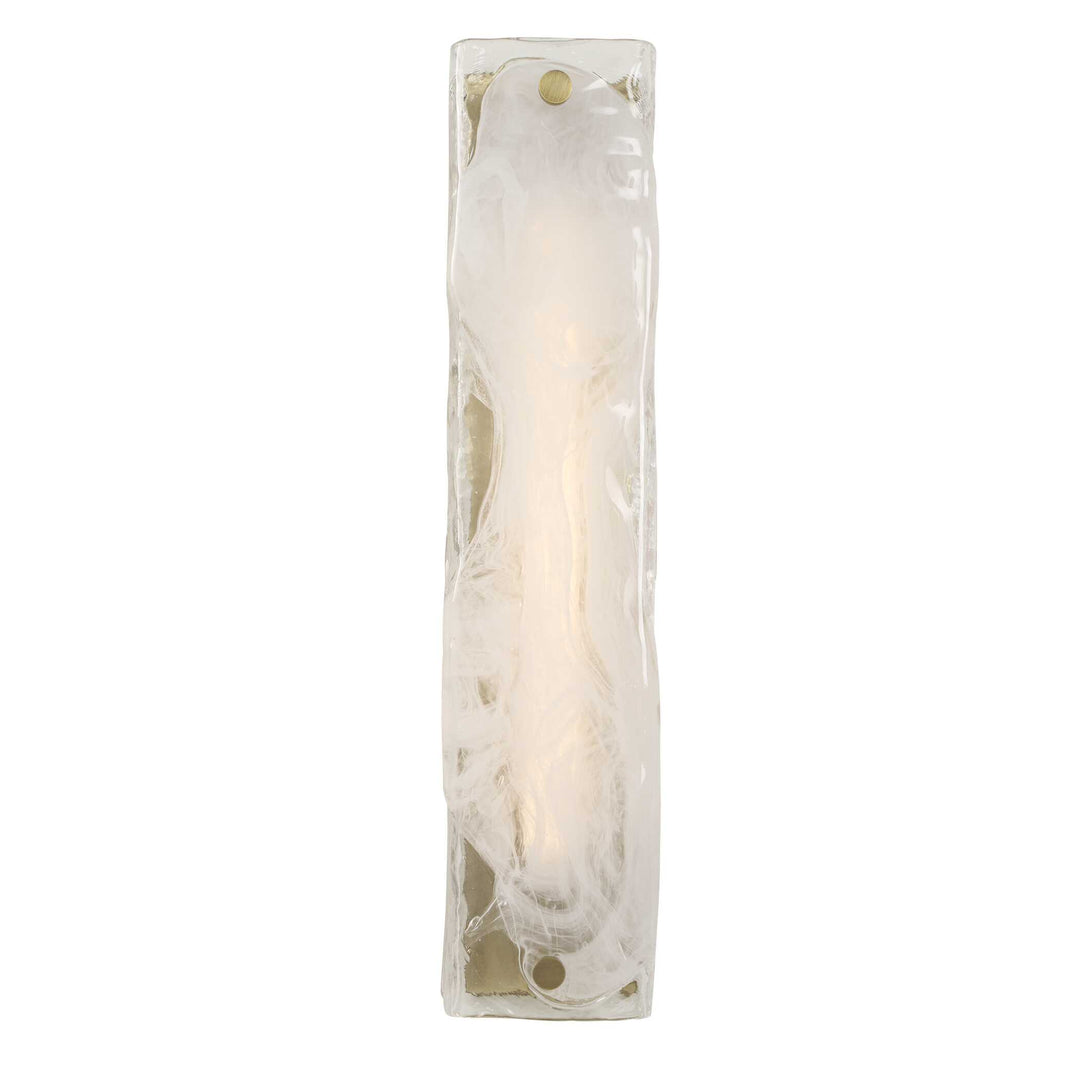 Taffy 1 Light Led Swirl Glass Sconce
