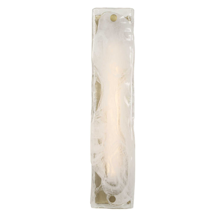 Taffy 1 Light Led Swirl Glass Sconce