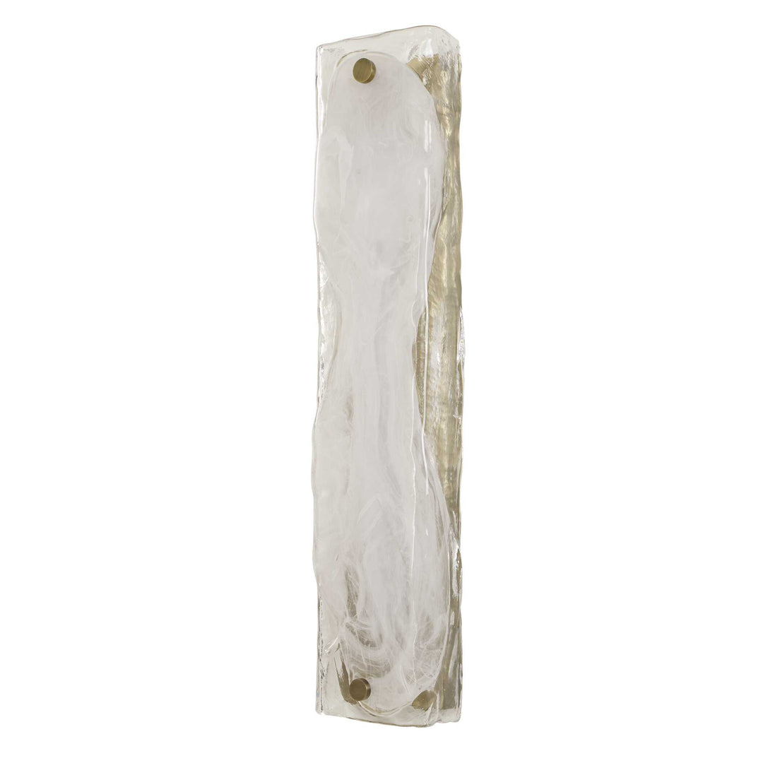 Taffy 1 Light Led Swirl Glass Sconce