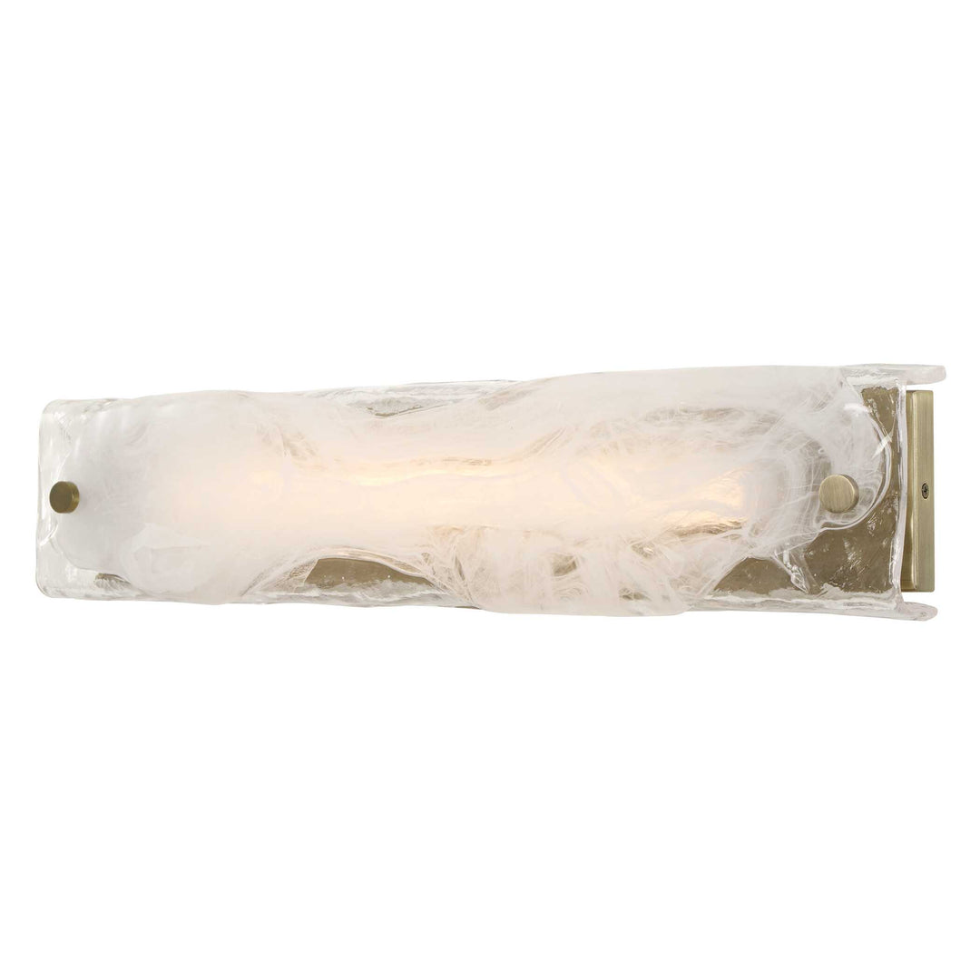 Taffy 1 Light Led Swirl Glass Sconce