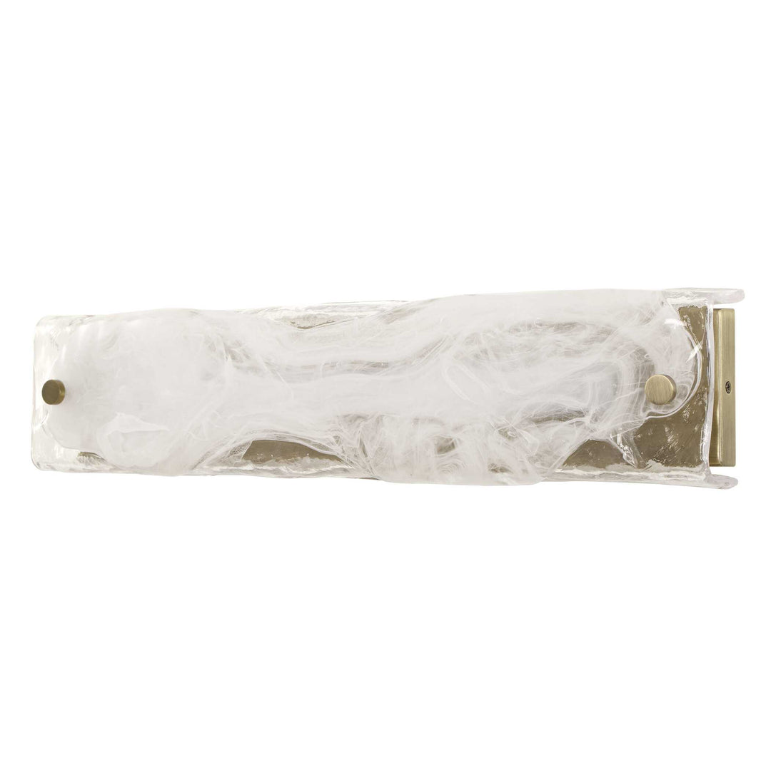 Taffy 1 Light Led Swirl Glass Sconce