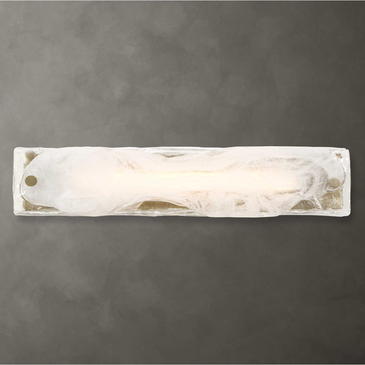 Taffy 1 Light Led Swirl Glass Sconce